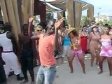 CRIOLA BEACH FESTIVAL, 2012 Party very hot dancing Kuduru, Afro house on the beach!