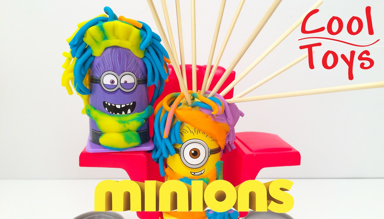 Play Doh Disguise Lab Despicable Me Minions - Evil Minion and Stuart with a Twist