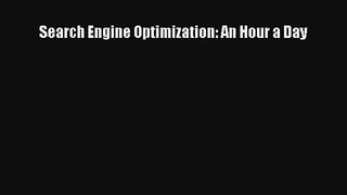 Search Engine Optimization: An Hour a Day FREE Download Book