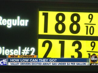 How low will Valley gas prices go?