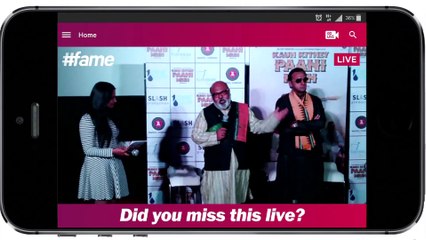 Saurabh Shukla Promoting  Kaun Kitney Paani Mein    Live on #fame