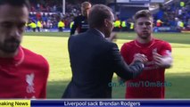 Liverpool sacked Brendan Rodgers  Jamie Carragher Thierry Henry Souness Reaction 2015 -