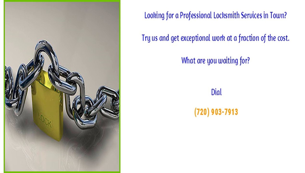 Louviers, CO Automotive Locksmith Experts
