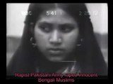 Pak Army raped innocent Bengali Muslims Girls .. Lanat on Pakistan Army