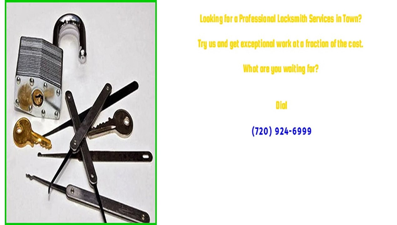 Emergency Locksmith Experts in Morrison, CO