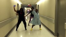 Une maman enceinte danse à l'hopital sur ‘Whip/Nae Nae’ ... Entre 2 contractions!