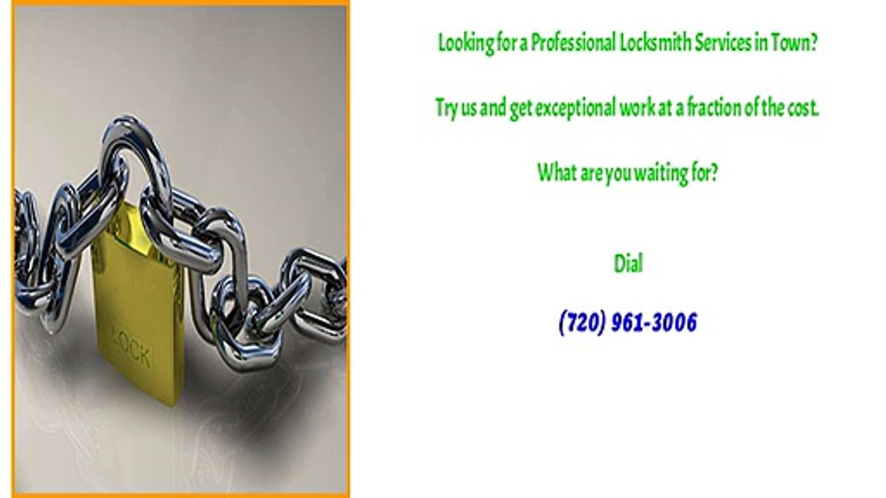 Niwot, CO Automotive Locksmith Experts
