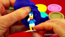 Play-Doh Surprise Eggs in Play-Doh Tubs Cars 2 Lalaloopsy Shopkins Disney Frozen Donald FluffyJet [Full Episode]
