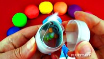Donald Duck Play-Doh Surprise Eggs Mickey Mouse Sesame Street Disney Frozen Cars 2 Toys FluffyJet [Full Episode]