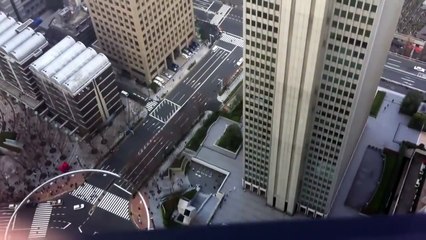 Skyscrapers swaying during 9.0 earthquake in Japan.. So scary!