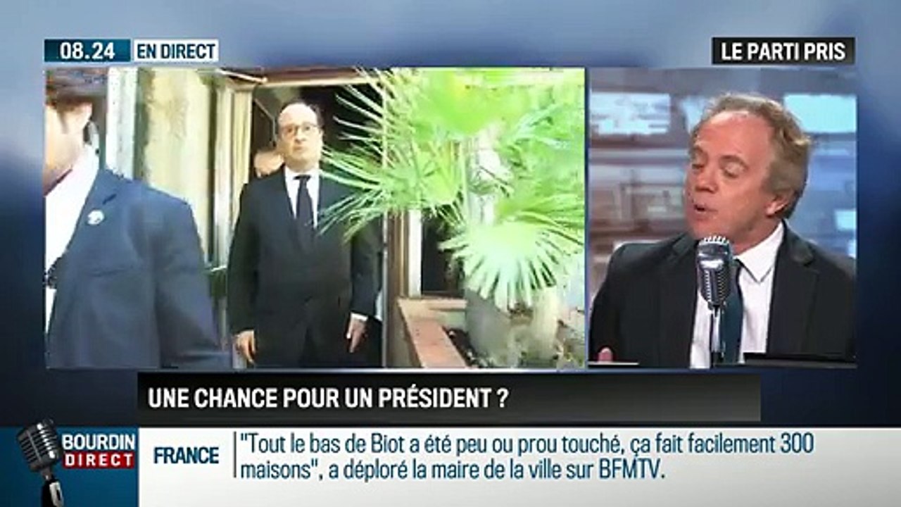 Le parti pris d'Hervé Gattegno: Alpes-Maritimes: "Pour un président, une catastrophe est aussi une chance !" - 05/10