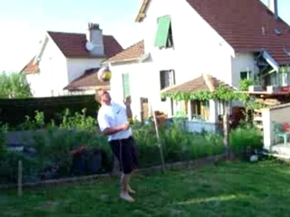 papa se remet au foot!!!