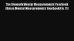 Read The Eleventh Mental Measurements Yearbook (Buros Mental Measurements Yearbook) (v. 11)