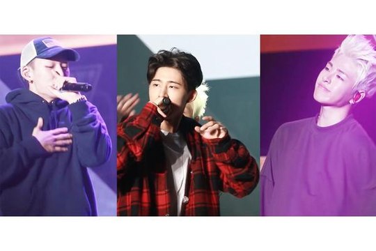 151003 iKON SHOWTIME - 오늘따라 (BOBBY, B.I, JUNHOE focus)