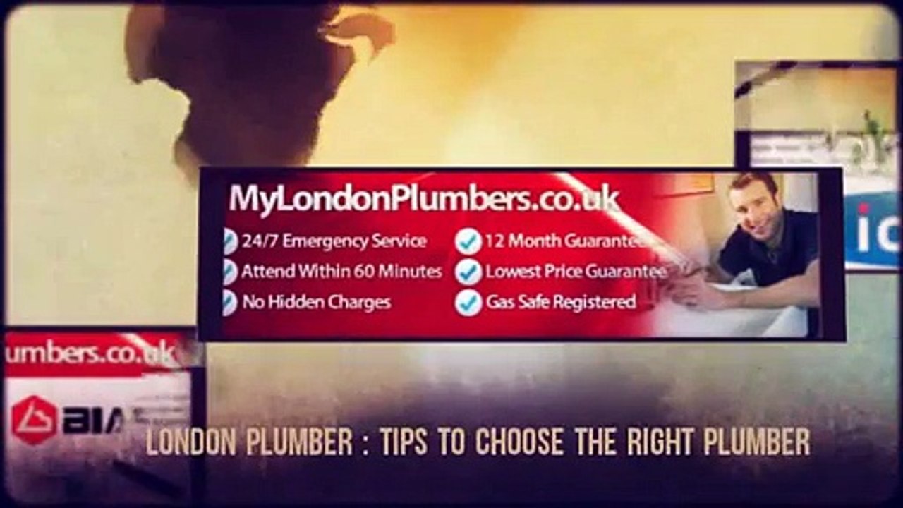 plumber in london