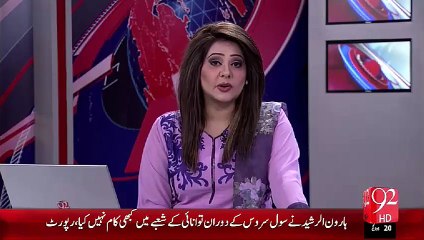 Breaking News: Noshki Bazar Main Firing – 05 Oct 15 - 92 News HD