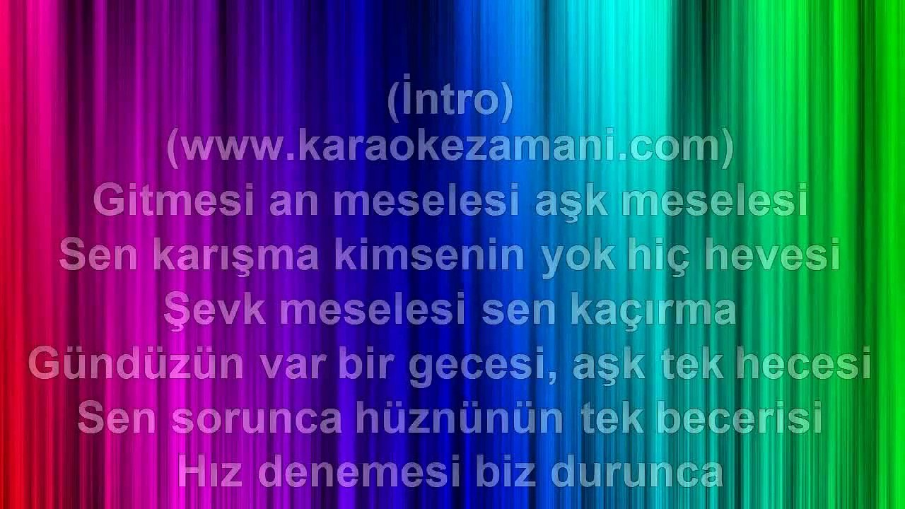 Hande Yener - An Meselesi - (2013) TÜRKÇE KARAOKE