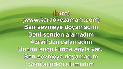 Hatice - Azrail - 2010 TÜRKÇE KARAOKE