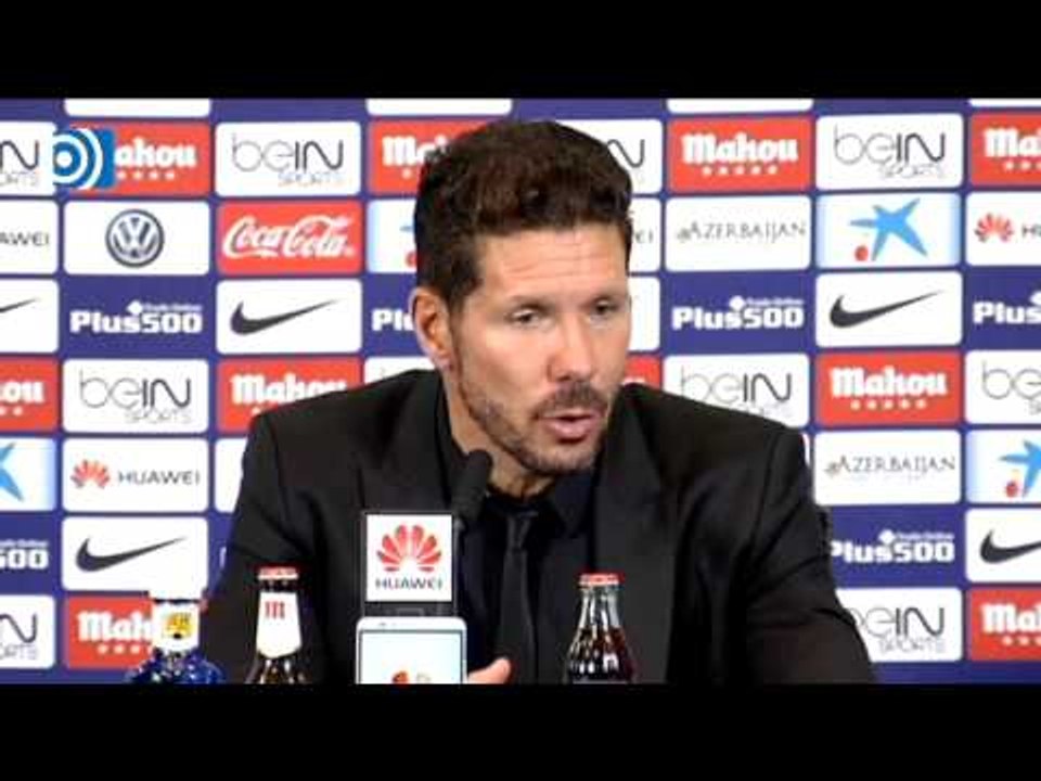Simeone: "No encontramos lo que queremos"