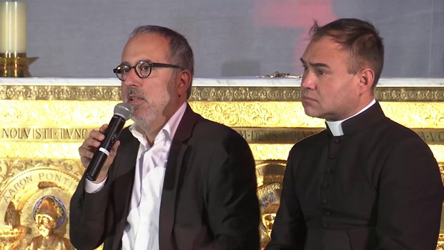 CM 2015 - Table Ronde avec Jean-Pierre Denis, Fatima Oujibou etl'abbé Sebastien Fournier