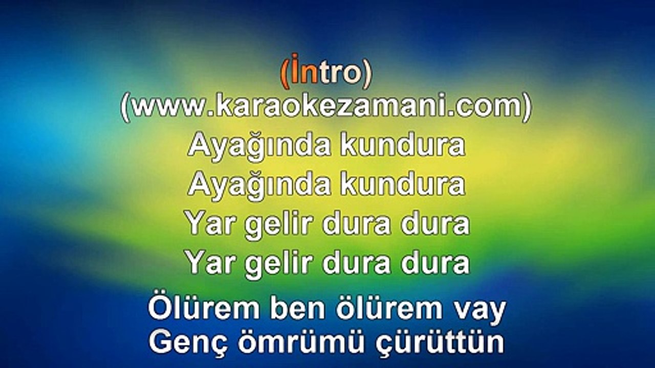 İbrahim Tatlıses - Ayağında Kundura - 1977 TÜRKÇE KARAOKE