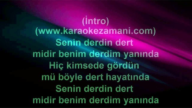 İbrahim Tatlıses - Beterin Beteri Var - 1976 TÜRKÇE KARAOKE