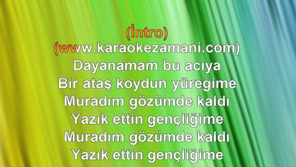 Ibrahim Tatlıses - Bileydim - 2005 TÜRKÇE KARAOKE