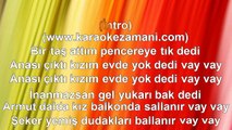 İbrahim Tatlıses - Bir Taş Attım - (Remix) - 2014 - Orjinal TÜRKÇE KARAOKE