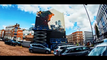 Halo 5 - Heroes Never Die  London Mural