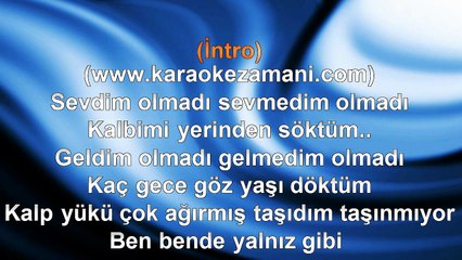 İbrahım Tatlıses - Davacı - 2009 TÜRKÇE KARAOKE