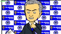 Jose Mourinhos 7 minute rant! (Post-match interview Chelsea 1-3 Southampton 2015 funny cartoon)