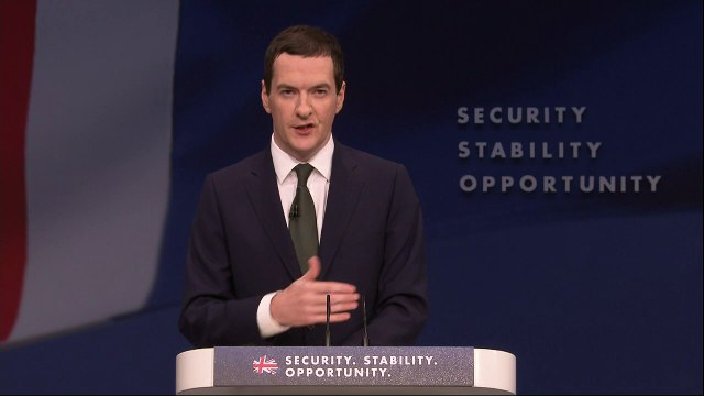 OSBORNE: Conservatives are the builders