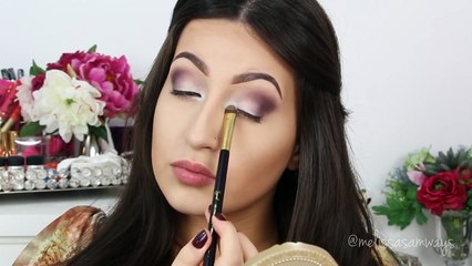 Matte Plum Smokey Eye - Makeup - 2015