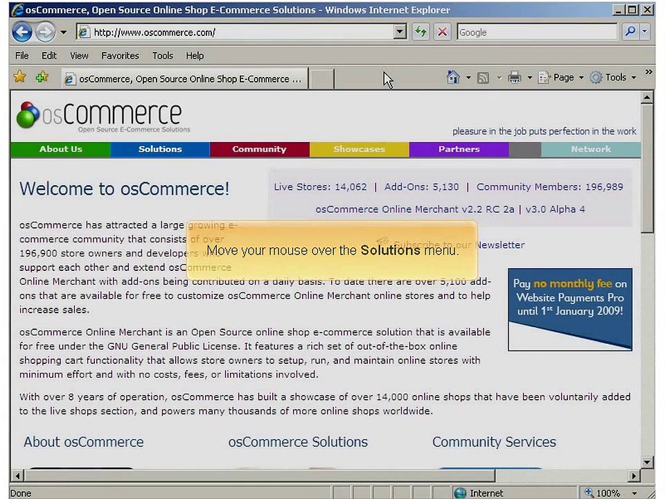 Installing osCommerce manually in CPanel.