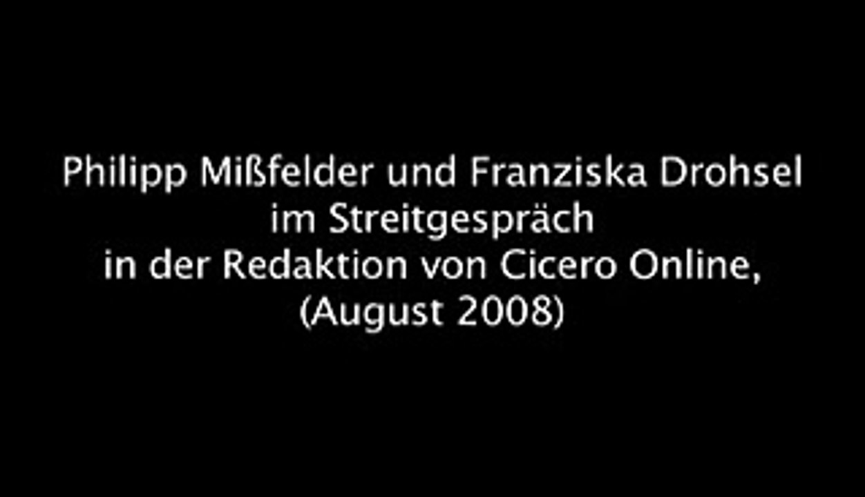 Deutsche Nation  würde ich politisch bekämpfen - Franziska Drohsel SPD