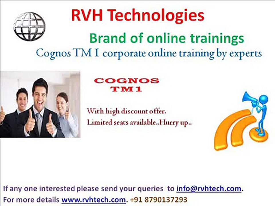 cognos tm1 corporate online training by expert