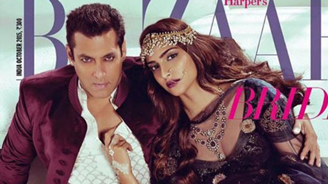 ‘Prem Ratan Dhan Payo’ Couple Sonam & Salman Sizzle On Magazine Cover