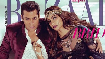 ‘Prem Ratan Dhan Payo’ Couple Sonam & Salman Sizzle On Magazine Cover