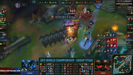 Le pentakill de Balls vs Fnatic - Worlds 2015 LoL