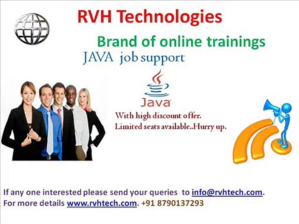 Java job support for low price cost fee