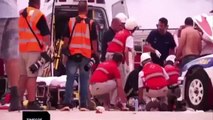 Huge Motor Show Crash - Porsche 918 Crashed In Crowd In Malta 26 Injured - RAW VIDEO