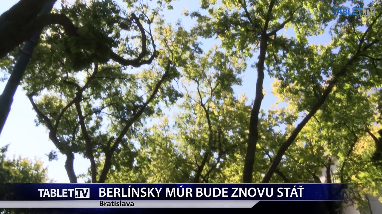Berlínsky múr znovu postavia, tentoraz v Bratislave