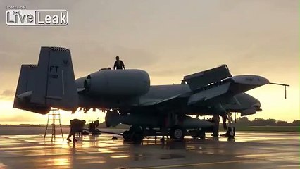 USAF A-10C Thunderbolt II Attack Aircraft Land In Eastern Europe.. "AiirSource Military"