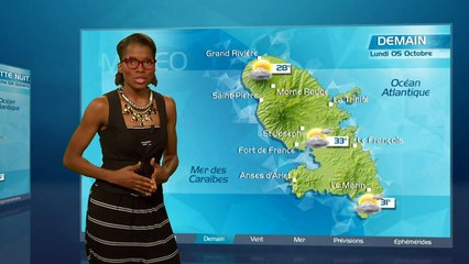 METEO LONGUE MARTINIQUE 041015