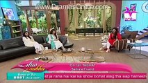 Sadia Imam Burns Out Tears In Live Show