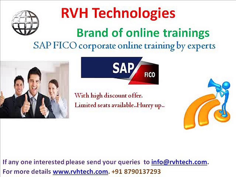 SAP FICO corporate online training by expert