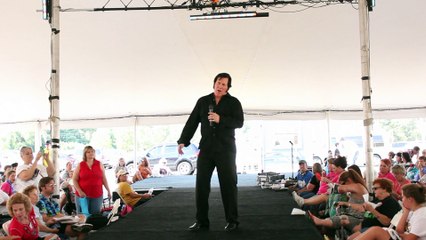 Michael Hoover sings 'You Gave Me A Mountain' Elvis Week 2015