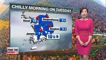 Sunny skies in store despite big gap in temps
