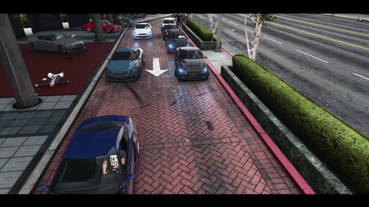 GTA 5 Online GTR Car Meet And Cruise