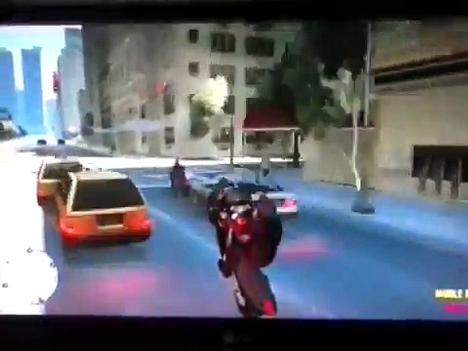 Gta 4 -fuga de moto (racha)